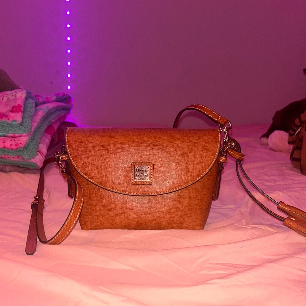 Dooney & Bourke Brown Crossbody Bag